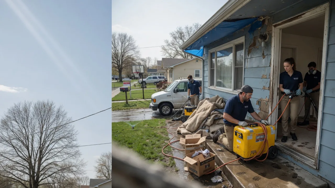 Basement Flood Cleanup in Comstock, TX near me